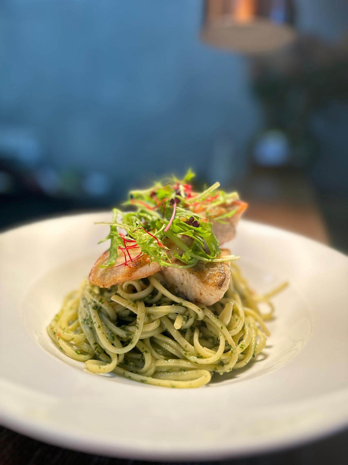 il_Pomodoro-Pasta_mit_Fisch Pasta mit Fisch im il Pomodoro Langenfeld (Rheinland)